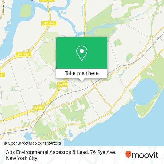 Mapa de Abs Environmental Asbestos & Lead, 76 Rye Ave