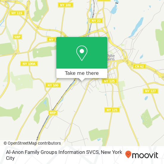 Al-Anon Family Groups Information SVCS map