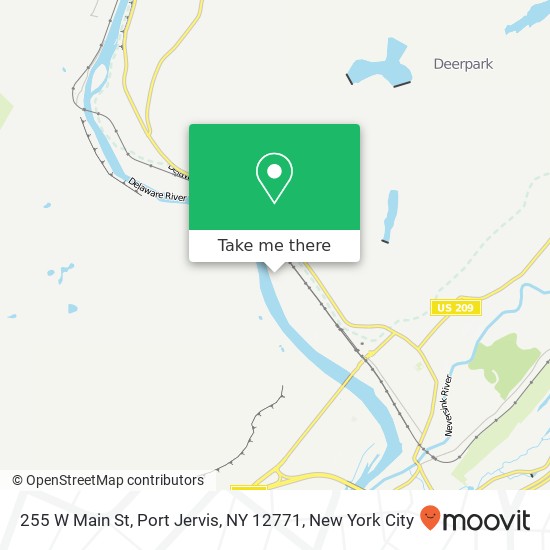 255 W Main St, Port Jervis, NY 12771 map