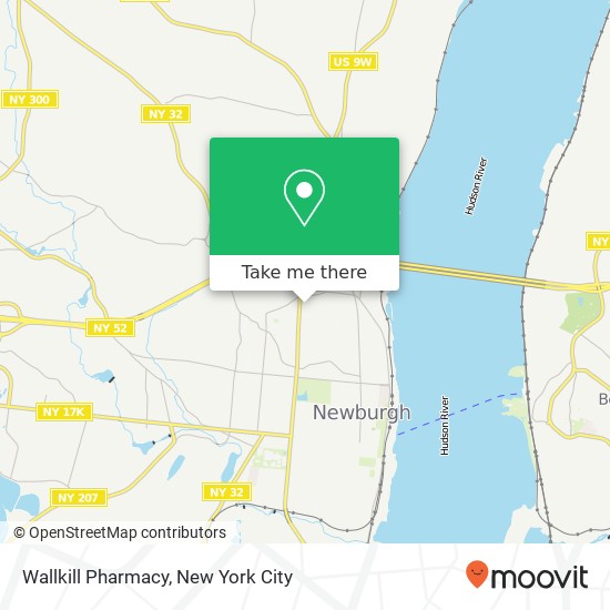 Mapa de Wallkill Pharmacy