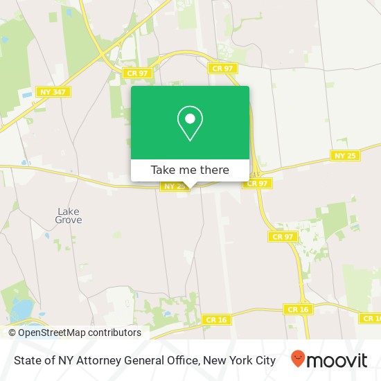 Mapa de State of NY Attorney General Office