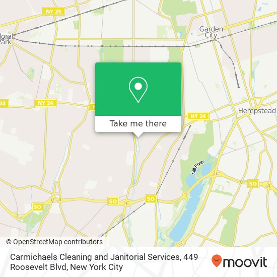 Carmichaels Cleaning and Janitorial Services, 449 Roosevelt Blvd map