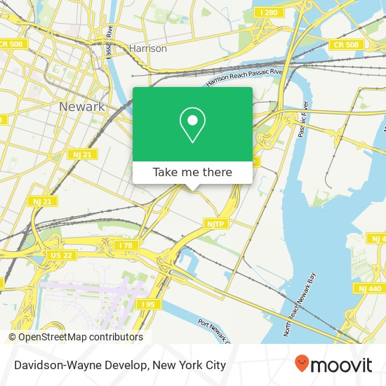 Davidson-Wayne Develop map