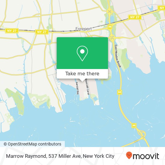 Marrow Raymond, 537 Miller Ave map