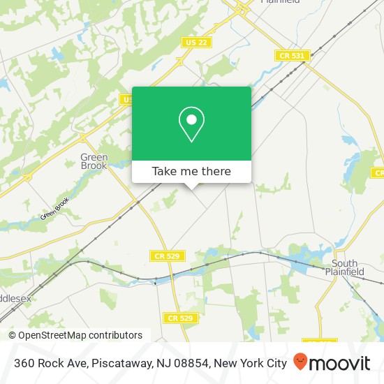 360 Rock Ave, Piscataway, NJ 08854 map