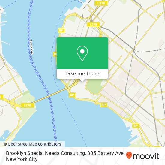 Mapa de Brooklyn Special Needs Consulting, 305 Battery Ave