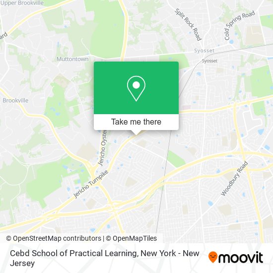 Mapa de Cebd School of Practical Learning