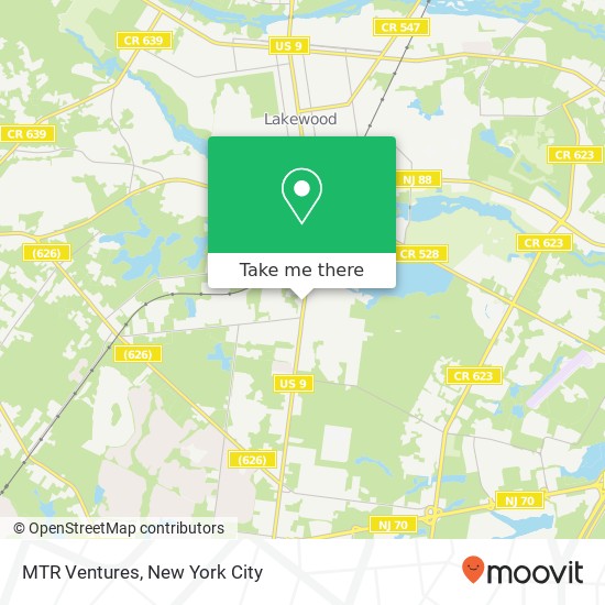 MTR Ventures map