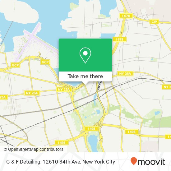 Mapa de G & F Detailing, 12610 34th Ave