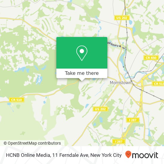 Mapa de HCNB Online Media, 11 Ferndale Ave