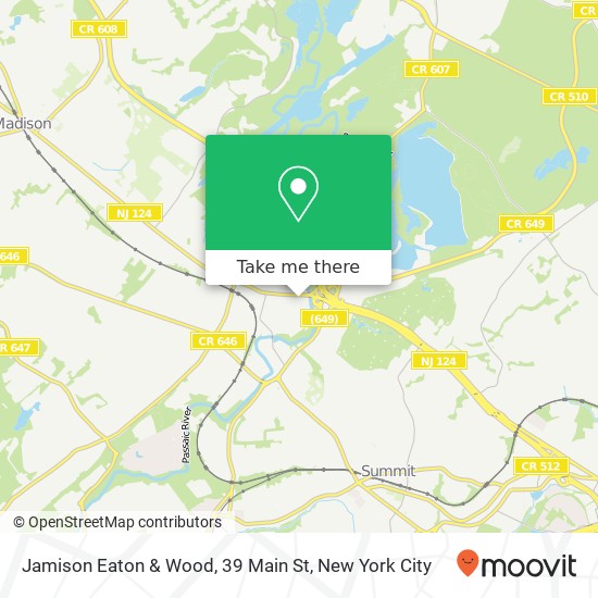 Mapa de Jamison Eaton & Wood, 39 Main St