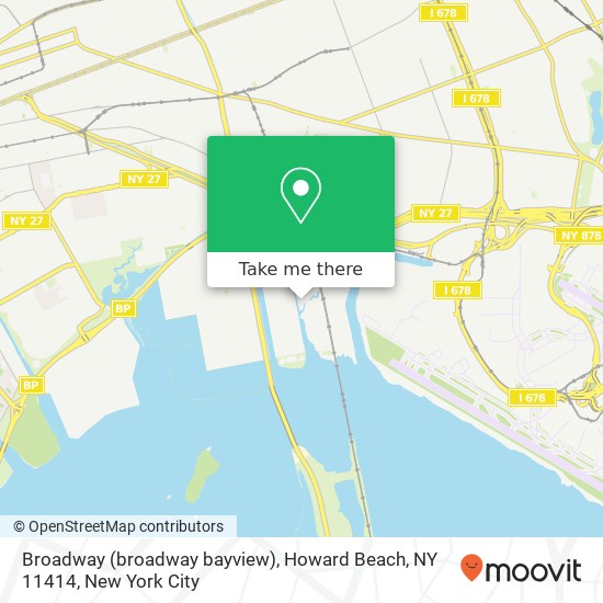 Broadway (broadway bayview), Howard Beach, NY 11414 map