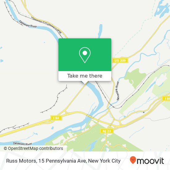 Russ Motors, 15 Pennsylvania Ave map