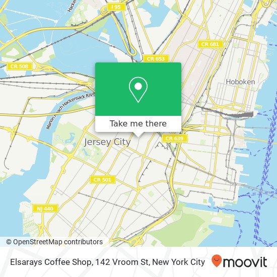 Mapa de Elsarays Coffee Shop, 142 Vroom St