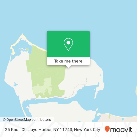 25 Knoll Ct, Lloyd Harbor, NY 11743 map