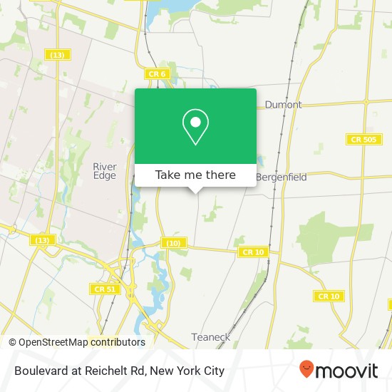 Boulevard at Reichelt Rd map