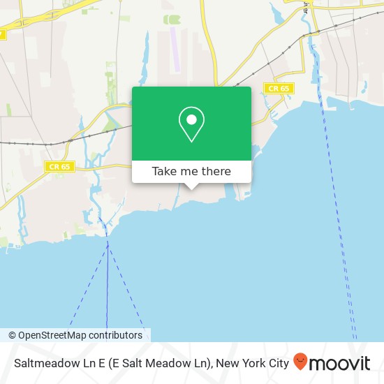 Saltmeadow Ln E (E Salt Meadow Ln), Bayport, NY 11705 map