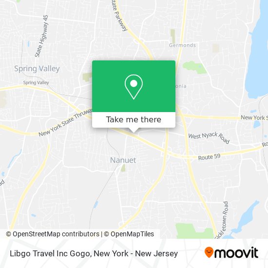 Libgo Travel Inc Gogo map