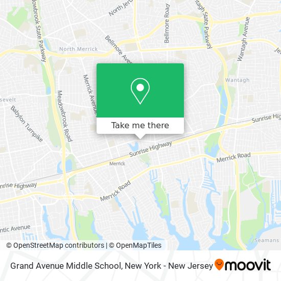 Grand Avenue Middle School map
