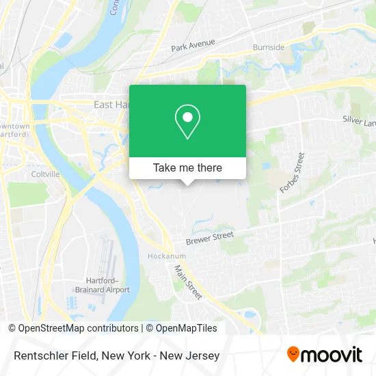 Rentschler Field map