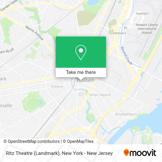 Ritz Theatre (Landmark) map