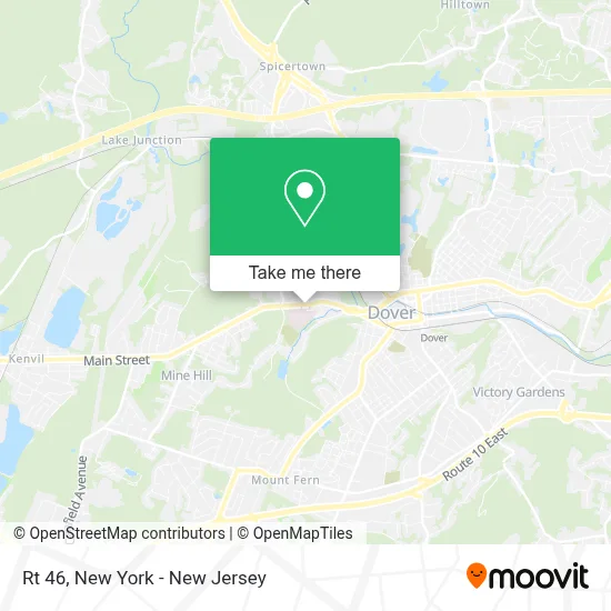 Rt 46 map