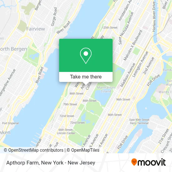 Apthorp Farm map