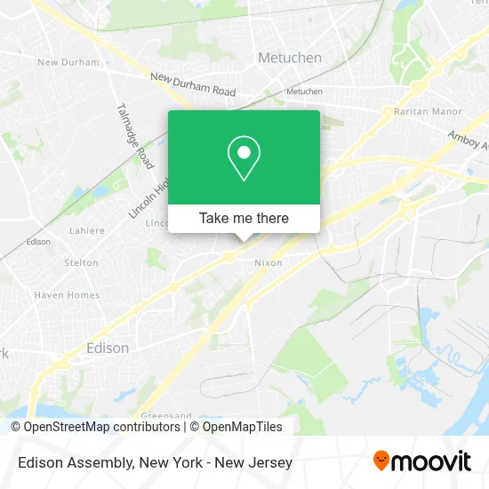 Edison Assembly map