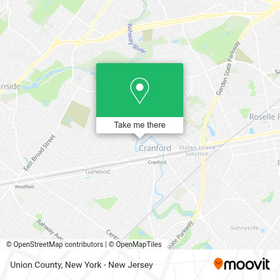 Union County map