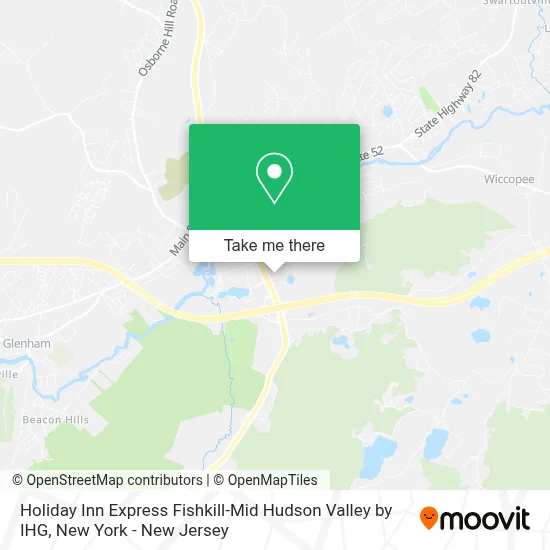 Holiday Inn Express Fishkill-Mid Hudson Valley by IHG map