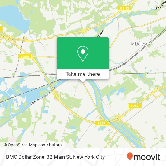 Mapa de BMC Dollar Zone, 32 Main St