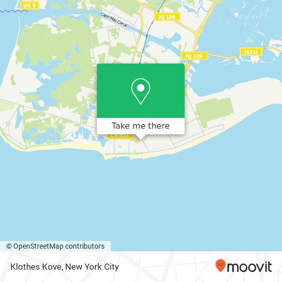 Klothes Kove map