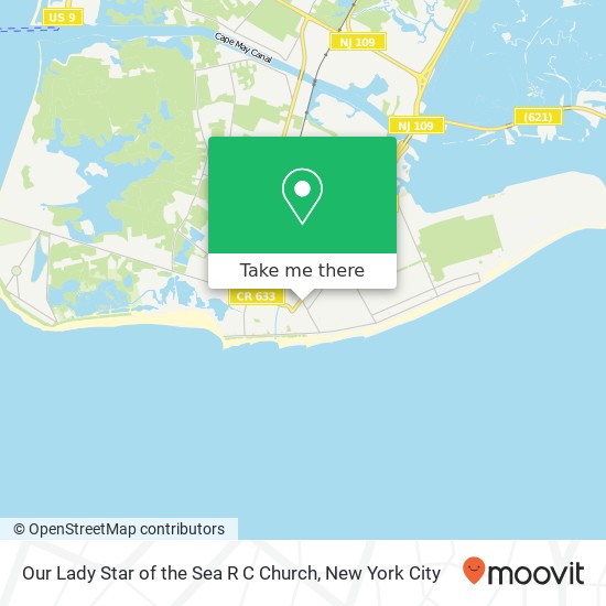 Mapa de Our Lady Star of the Sea R C Church