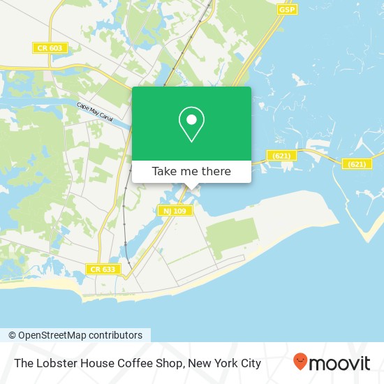 Mapa de The Lobster House Coffee Shop