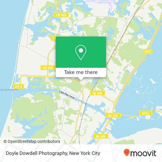Doyle Dowdell Photography map