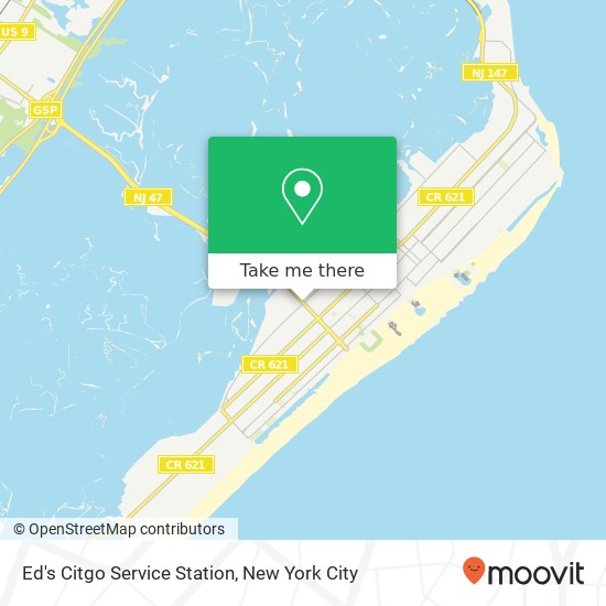 Ed's Citgo Service Station map