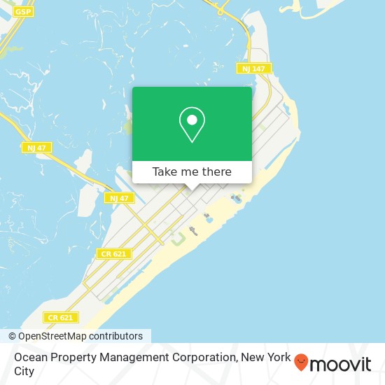 Mapa de Ocean Property Management Corporation