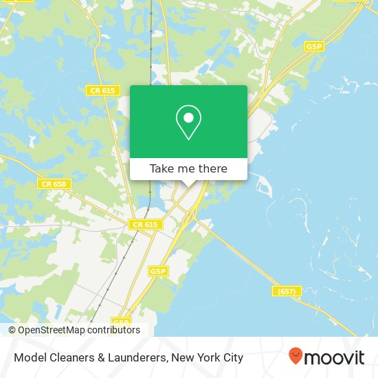 Mapa de Model Cleaners & Launderers