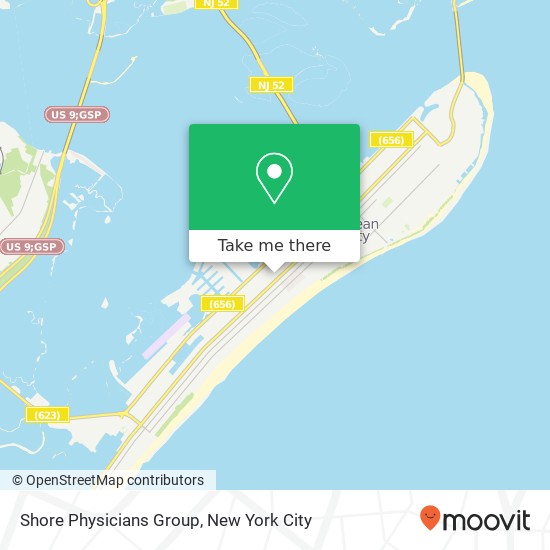 Mapa de Shore Physicians Group