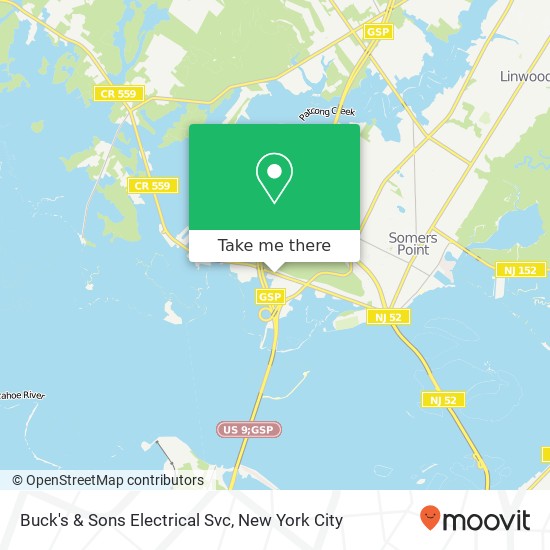 Buck's & Sons Electrical Svc map