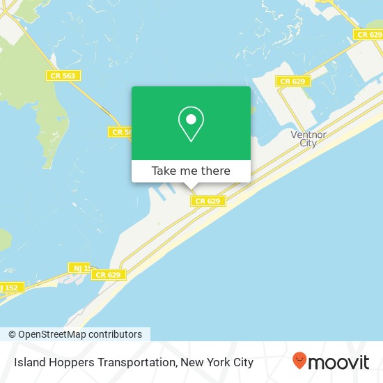 Island Hoppers Transportation map