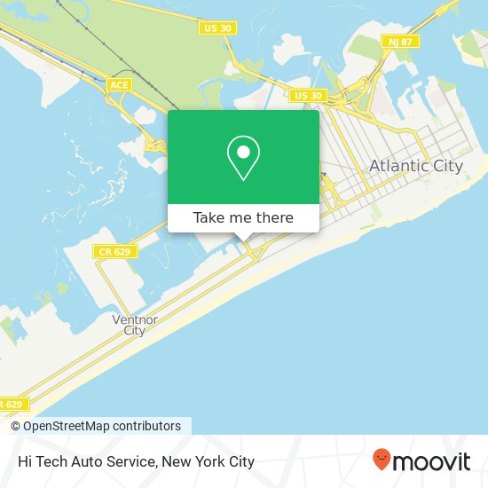 Hi Tech Auto Service map