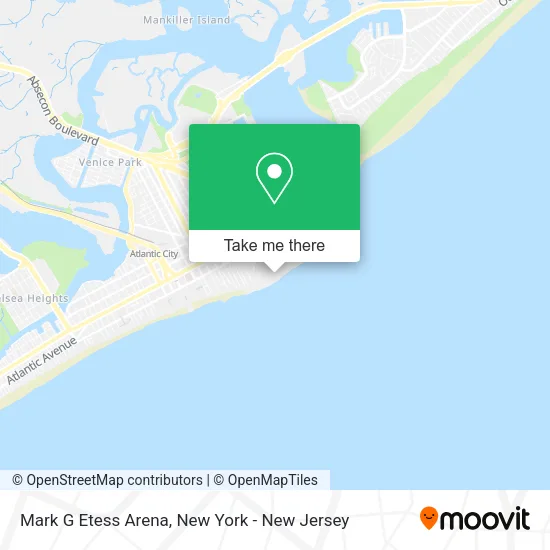 Mark G Etess Arena map