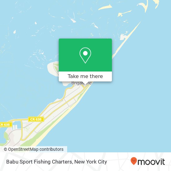 Babu Sport Fishing Charters map