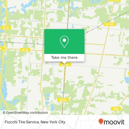 Fiocchi Tire Service map