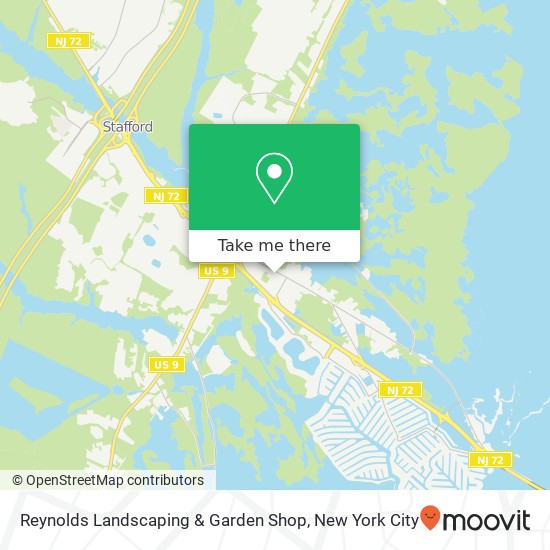 Mapa de Reynolds Landscaping & Garden Shop