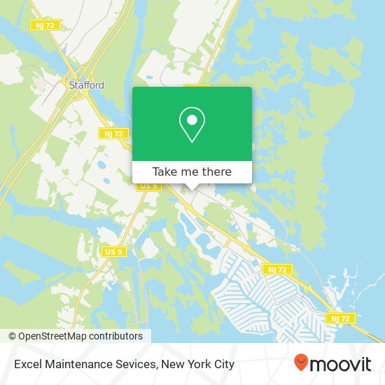 Excel Maintenance Sevices map