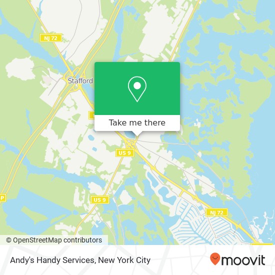 Mapa de Andy's Handy Services
