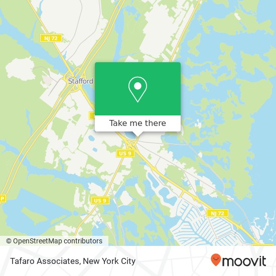 Tafaro Associates map