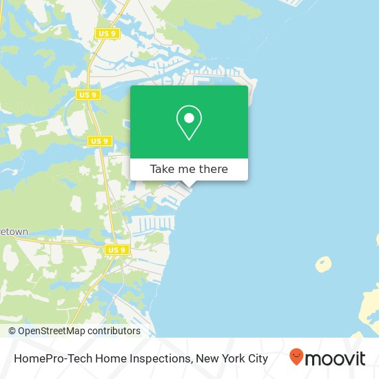 HomePro-Tech Home Inspections map